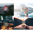 Emaljmugg The Adventure Cream